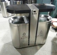 梧州市采購不銹鋼分類垃圾桶 積極推進城鄉(xiāng)垃圾分類工作