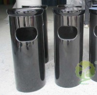 玻璃鋼室內烤漆圓形單桶