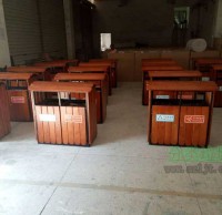 分類垃圾桶廠家專業定制分類果皮箱亮相深圳公園景區