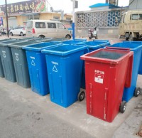 垃圾分4類！新式分類垃圾桶上崗