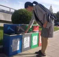 河北衡水新增96個分類垃圾桶
