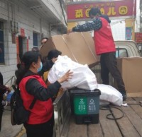 千個分類垃圾桶分發入戶，加強村民環保意識