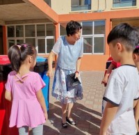 天津冠云小學垃圾分類進校園