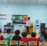 黃堡鎮(zhèn)第二幼兒園開展垃圾分類宣傳活動