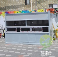 深圳龍華彩鋼板核酸檢測采樣亭案例