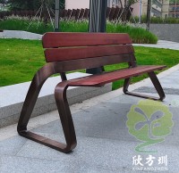 戶外小區不銹鋼寶馬休閑椅園林椅