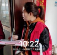 幸福港社區組織開展垃圾分類入戶宣傳