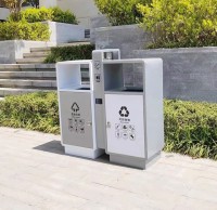 揭秘熱銷背后街道不銹鋼分類垃圾桶的魅力