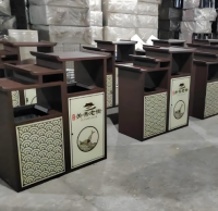 街道復古不銹鋼分類垃圾桶為城市景觀注入環(huán)保與人文魅力