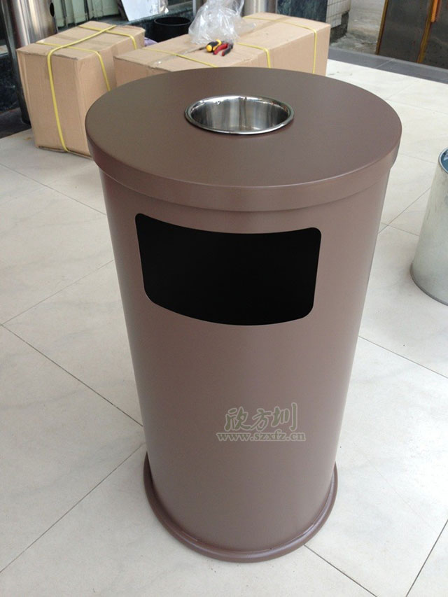 鋼制烤漆垃圾桶 鋼制烤漆垃圾桶