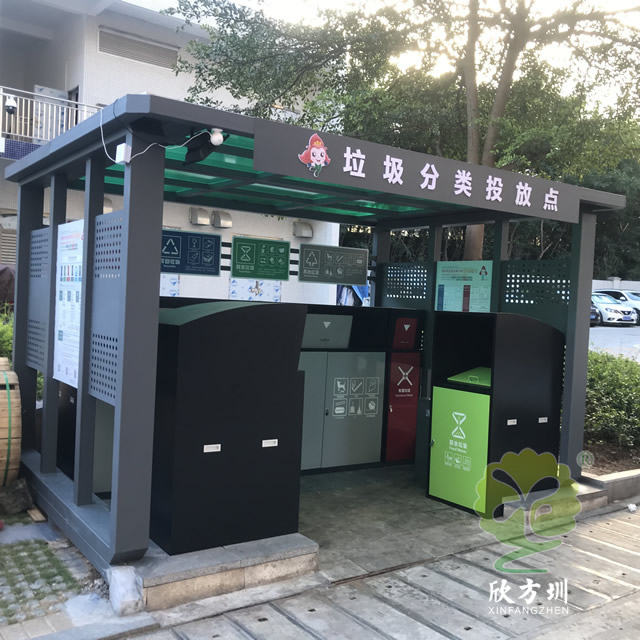 垃圾分類亭2