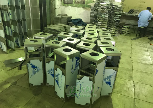 室內垃圾桶工廠焊接圖